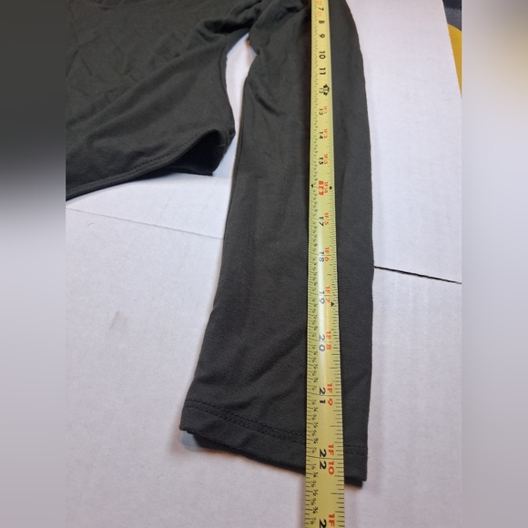 Good American Good Body Power Shoulder Thong Bodysuit Size 1 Hunter Green - Picture 5 of 6